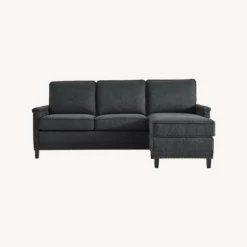 Other 2-Piece Sectional In Charcoal Polyester Fabric - 1500 1500 frame 0 760