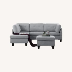 Other L-Shape Sectional Sofa With Ottoman - Left Chaise - 1500 1500 frame 0 791
