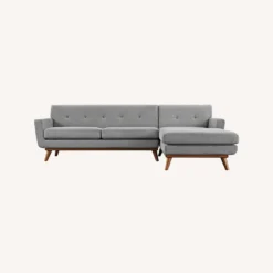 Other 2-Piece Sectional Sofa In Gray Fabric Upholstery 9 Other 2-Piece Sectional Sofa In Gray Fabric Upholstery - 1500 1500 frame 0 799