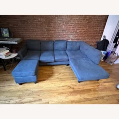 Wayfair Blue Sectional Sofa