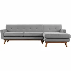 Other 2-Piece Sectional Sofa In Gray Fabric Upholstery 13 Other 2-Piece Sectional Sofa In Gray Fabric Upholstery - 1500 1500 frame 0 803