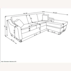 Other Sectional In Grey Low Pile Woven Chenille Finish 6 Other Sectional In Grey Low Pile Woven Chenille Finish - 1500 1500 frame 0 806