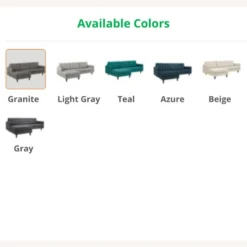 Other Left-Facing Sectional Sofa In Granite Fabric - 1500 1500 frame 0 816