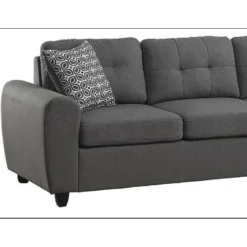 Other Grey 2-Piece Fabric Sectional Sofa 7 Other Grey 2-Piece Fabric Sectional Sofa - 1500 1500 frame 0 839