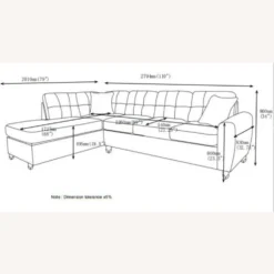 Other Grey 2-Piece Fabric Sectional Sofa 8 Other Grey 2-Piece Fabric Sectional Sofa - 1500 1500 frame 0 840