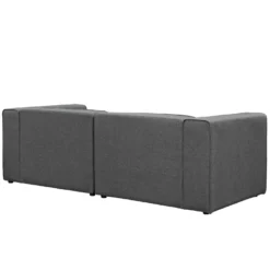 Other 2-Piece Sectional In Gray Fabric W/ Trim Lining - 1500 1500 frame 0 845