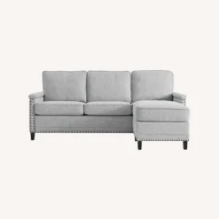 Other 2-Piece Sectional In Light Gray Polyester Fabric - 1500 1500 frame 0 860