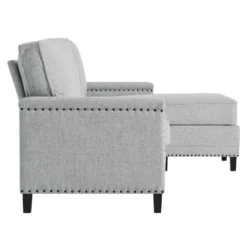 Other 2-Piece Sectional In Light Gray Polyester Fabric - 1500 1500 frame 0 862