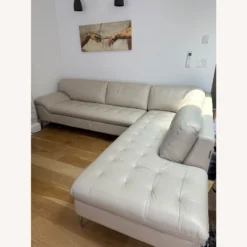 Macy's Leather Sectional Couch - 1500 1500 frame 0 890