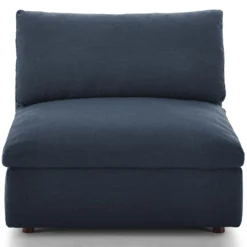 Other 4-Piece Sectional Sofa In Overstuffed Azure Fabric - 1500 1500 frame 0 973