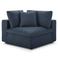 Other 4-Piece Sectional Sofa In Overstuffed Azure Fabric - 1500 1500 frame 0 977